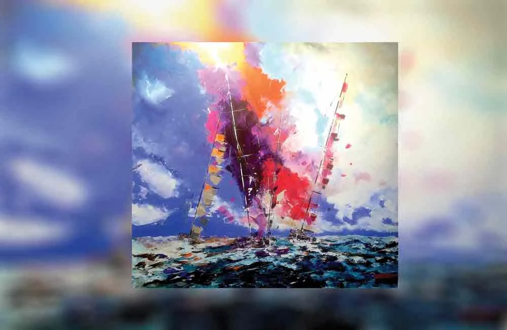Nuages de feu - Geca